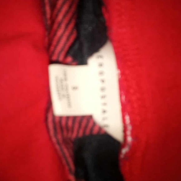 Aeropostale Red and Black Striped Garment - Picture 4 of 5